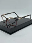 Ted Baker Eyeglasses, Frames Only, B759 Tor, 56-15-140, Plastic, Brown Tort/red Pre-owned. Price: $35.09.