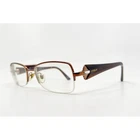 Vogue 3864 Eyeglasses Women Brown Metal Half Rim Eyewear 53 18 135 Pre-owned. Price: $27.99.