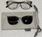Takumi Eyeglasses TK1141 10 Brown & Aqua Marbled Mag Polar Sunglasses 52-16-140 New. Price: $54.44.