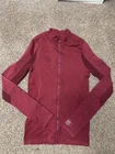 Pink Victorias Secret Maroon Seamless Zip Up Jacket Women's Small Pre-owned. Price: $15.15.