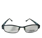 Fysh Urban Frames Eyewear Eyeglasses 51-18-135 3480 Aqua/blue Rectangle Only Uk Pre-owned. Price: $97.58.