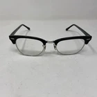 Ray-ban RB5154 2000 51-21-145 Black Silver Clubmaster Eyeglasses 379B Pre-owned. Price: $48.00.