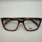 By Gwen Stefani GX096 Burgundy 55/16 140 Women Eyeglass Frames U121 New. Price: $78.00.