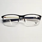Ceo-v Eyeglasses CV627 Half Rim Frames Black/white T6-44 Flexible 53-16-132 New. Price: $68.95.