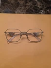 Prada A51V ZVN1O1 Pale Gold Women's 55 Mm Eyeglasses New. Price: $150.00.