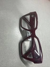 New Prada Vpr 09Z 15D-1O1 Black Red Marble Authentic Eyeglasses 51-17. Price: $75.00.