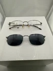 Easy Clip George S2435 Grey 20W Eyeglasses Frames 52-20-140 Nwt New. Price: $48.00.