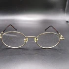 Boulevard Boutique B4099 Gold Oval Eyeglass Frames 42-18-125 Full Rim Metal New. Price: $35.37.