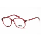 Guess Unisex Eyeglasses Clear Demo Lens Bordeaux Square Plastic Frame GU8255 071 New. Price: $34.52.
