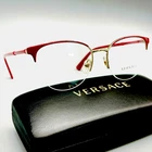 Versace 1247 1408 52-17-140 Mm Women's Cat Red Eyeglasses 100% Original New. Price: $114.70.