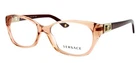 New Versace 3170-B 772 52MM Brown Translucent Medusa Eyeglasses Frames Italy. Price: $121.42.