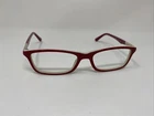 Ray Ban Rb 5284 5136 52/17/145 Red Eyeglasses Frame Plastic RQ52 Pre-owned. Price: $48.00.