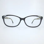 Gucci GG3096 Black Gold Interlocking Cat Eyeglass Frames Italy 54-15-140 Pre-owned. Price: $161.99.