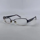 Guess GU2215 Women Eyeglasses Frame Purple Metal Half Rim 51-18-135 Mm Pre-owned. Price: $29.99.