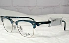Ray-ban Rb 5154 Clubmaster Eyeglasse 8377 Green Clear Authentic Frames 51-21 New. Price: $119.99.