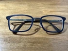 Ermenegildo Zegna Eyeglasses, Frames Only, Italy, Ez 5047-3 092, 55-19-140, Blue Pre-owned. Price: $49.99.