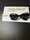Coach Full Rim Oversize Eyeglasses 522713 Tortoise Hc 8105 L082 Amber 58 16 135 Pre-owned. Price: $29.47.