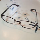 Coach HC5061TD Harriet Titanium 9276 Shiny Brown Eyeglasses Frames 53-16-140 Pre-owned. Price: $25.00.