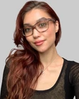 New Alain Mikli 03021 8730 50MM Red/clear Women's Eyeglasses Frame Italy. Price: $189.99.