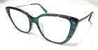 Fossil FOS2101/G/S Glossy Blue Teal Square Cat Eyes Eyeglasses 54/17 140 Pre-owned. Price: $33.99.