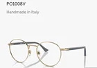 Persol PO1008V Gold 52 Mm Unisex Eyeglasses Made In Italy New. Price: $109.00.