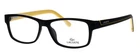Lacoste L2707 002 Marchon Frame Black Yellow 53-15-145 New. Price: $60.00.