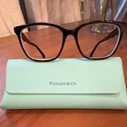 Tiffany & Co. TF2175 8134 Brown Tortoise Cat Eye Full Rim Frames 54-16-140 New. Price: $127.00.
