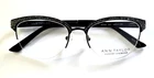Ann Taylor AT004 C01 Black Shiny Authentic Half Rim Eyeglasses Frames 50-17-135 New. Price: $75.90.