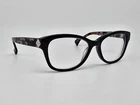 Cole Haan CH5006 001 Gloss Black Crystal Tortoise Cat Eyeglasses Frame 51MM Pre-owned. Price: $45.99.