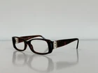 Chanel 3179-H C.1204 Square Havana Brown Pearls Eyeglasses Frame 51-16-135 Pre-owned. Price: $269.99.