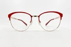 Zenni Eyeglasses Frames Multi-color Womens Red Gold Full-rim 18259 Pre-owned. Price: $13.99.