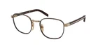 Prada D50V 7OE1O1 Gold Havana Demo Lens Mm Men's Eyeglasses New. Price: $239.00.