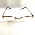 Seiko Eyeglasses T153 739 Titanium Japan Designer Frames Only Gold 51-20-135 Pre-owned. Price: $15.99.