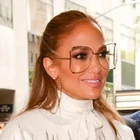 Gucci GG0252 Oversized Square Eyeglasses Gold Metal Optical Frame Women New. Price: $185.00.