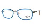 New Ray-ban Rb 6336 2620 Blue Authentic Eyeglasses Frames 53-18-140MM W/case. Price: $29.99.