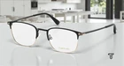 Tom Ford FT5453 002 Matte Black Clear Lens Metal Mm Men's Eyeglasses New. Price: $160.55.