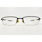 Oakley OX3119-0353 53-19 Pewter Half Rim Mens Eyeglasses Frame Pre-owned. Price: $27.99.