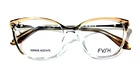 Fysh 3611 846 Clear Cat Women Full Rim Authentic Eyeglasses Frames 53-15-138 New. Price: $105.00.