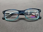 Chelsea Morgan CMM6001 Blue Cateye Eyeglasses Frames 48-17-135 Frane Only New. Price: $20.99.