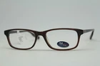 Unit New America Usa Made Crystal / Brown Eyeglasses Frames 53-17-145 #83. Price: $34.99.