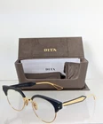 Brand New Authentic Dita Eyeglasses Brixa Two DTX109-51-03AF 51MM Navy Gold. Price: $254.99.