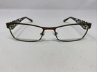 Prodesign Denmark 5140 C.5031 52-17-135 Brown/green Eyeglasses Frame MQ29 Pre-owned. Price: $56.30.