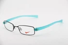 New Nike 8071 013 Black Blue Gunmetal Authentic Frames Eyeglasses 48-18. Price: $157.25.