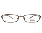 Dkny Eyeglasses Frames DY5507 1021 Polished Brown Rectangle Full Rim 50-17-135 New. Price: $62.39.