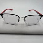 Nike 4316 076 Eyeglasses Gunmetal/red Frame 53-19-145MM Near Mint! #C267 Pre-owned. Price: $47.99.