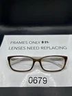 Calvin Klein Ck 5775 205 Brown/white Eyeglasses Frame Only 52-16-130 Pre-owned. Price: $22.99.