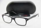 New Ray-ban Junior Rb 1531 3529 Black Clear Silver Authentic Eyeglasses 48-18. Price: $97.75.