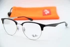 New Ray-ban Rb 6396 2932 Black Gunmetal Authentic Frames Eyeglasses 53-19. Price: $136.00.