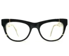 L.a.m.b Eyeglasses Frames LA067 Blk Black Ivory Cat Full Rim 51-19-140 New. Price: $79.99.