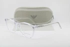 New Giorgio Armani 7074 5893 Clear Silver Authentic Eyeglasses 54-19. Price: $200.76.